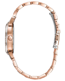 BULOVA CRYSTAL Rose Gold-Tone