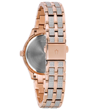 BULOVA CRYSTAL Rose Gold-Tone