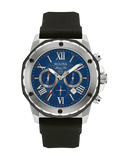 BULOVA MARINE STAR BLACK STRAP  Six hand chronograph with calendar