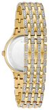 BULOVA PHANTOM Swarovski® Crystals. Gold and silver tone stainless steel
