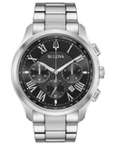 BULOVA New Wilton style with six-hand chronograph function