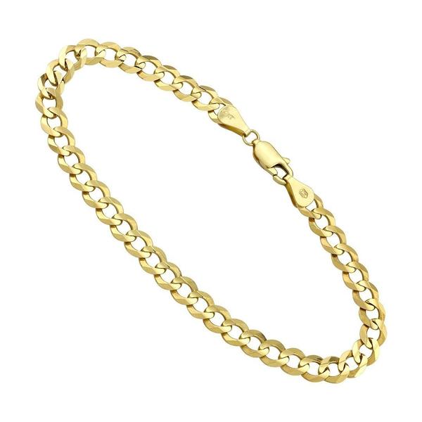 10K Curb Bracelet