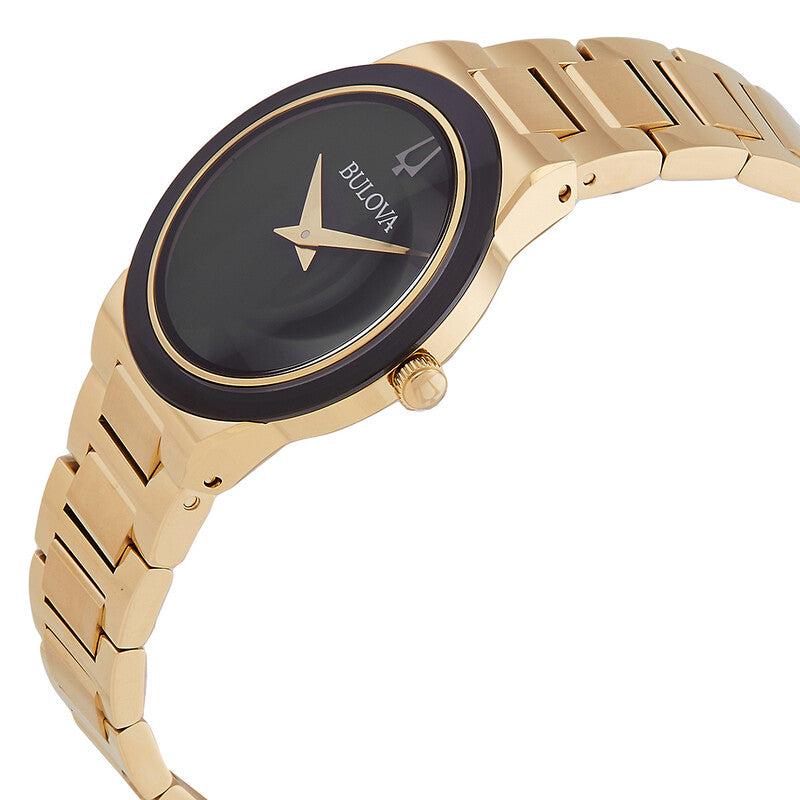 Millennia Quartz Black Dial Ladies Watch 97L175| Bulova