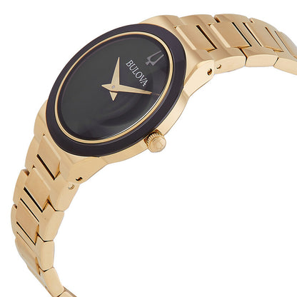 Millennia Quartz Black Dial Ladies Watch 97L175| Bulova