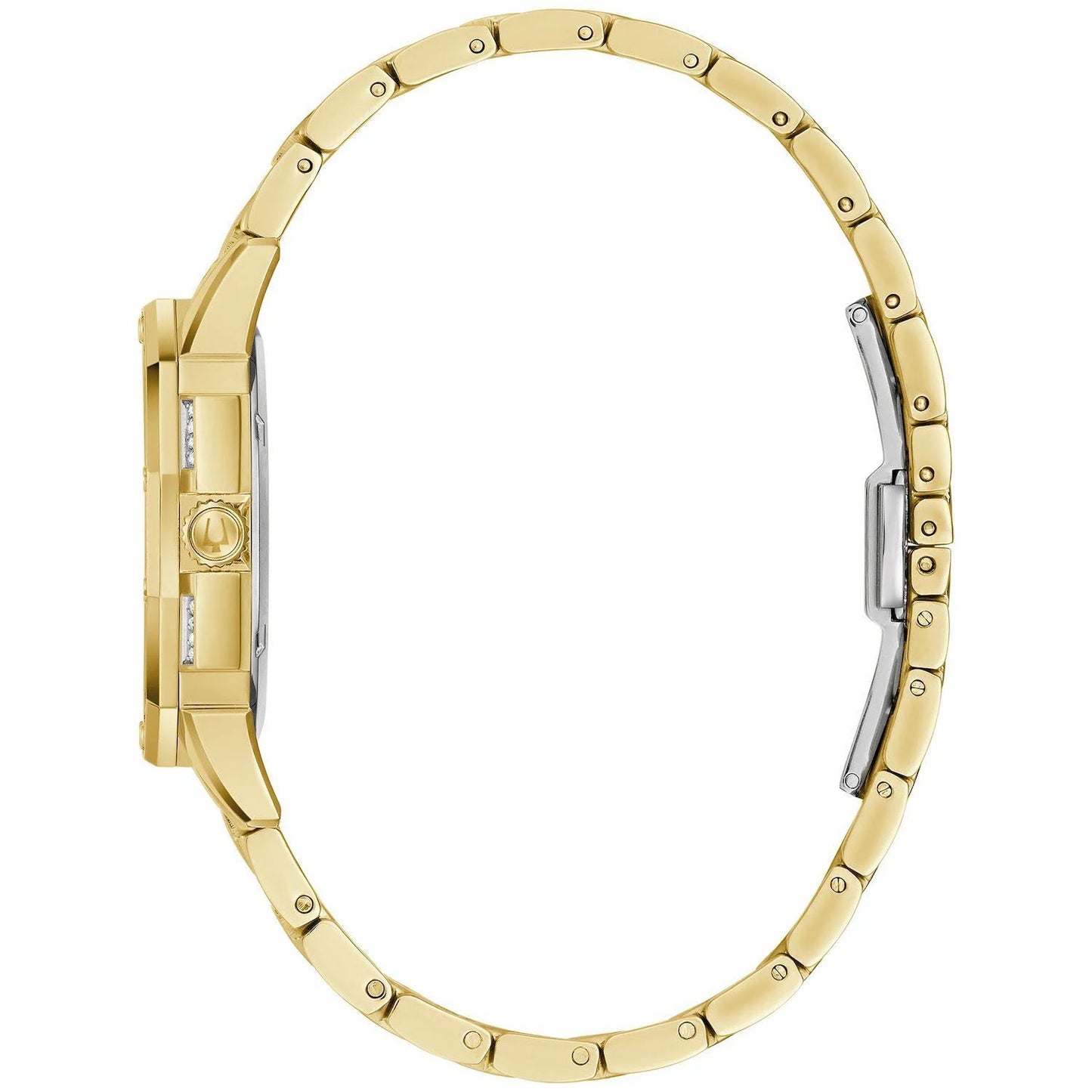 BULOVA CRYSTAL GOLD-TONE 98C126 Watch