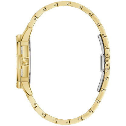 BULOVA CRYSTAL GOLD-TONE 98C126 Watch