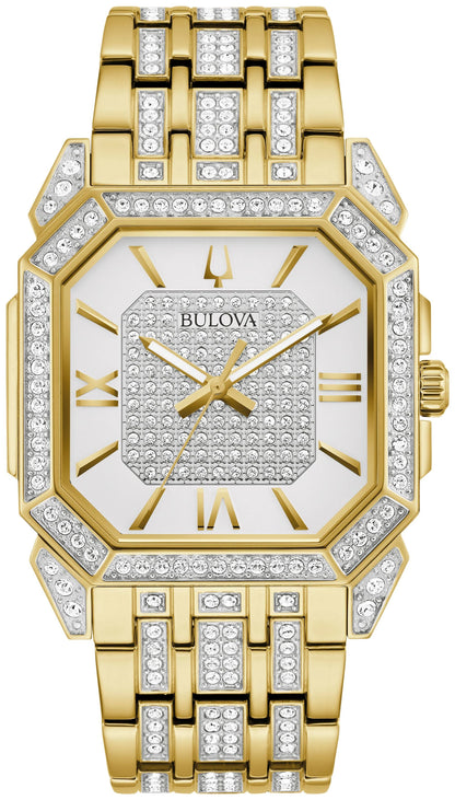 Bulova Men's Octava Crystal Watch 98A295