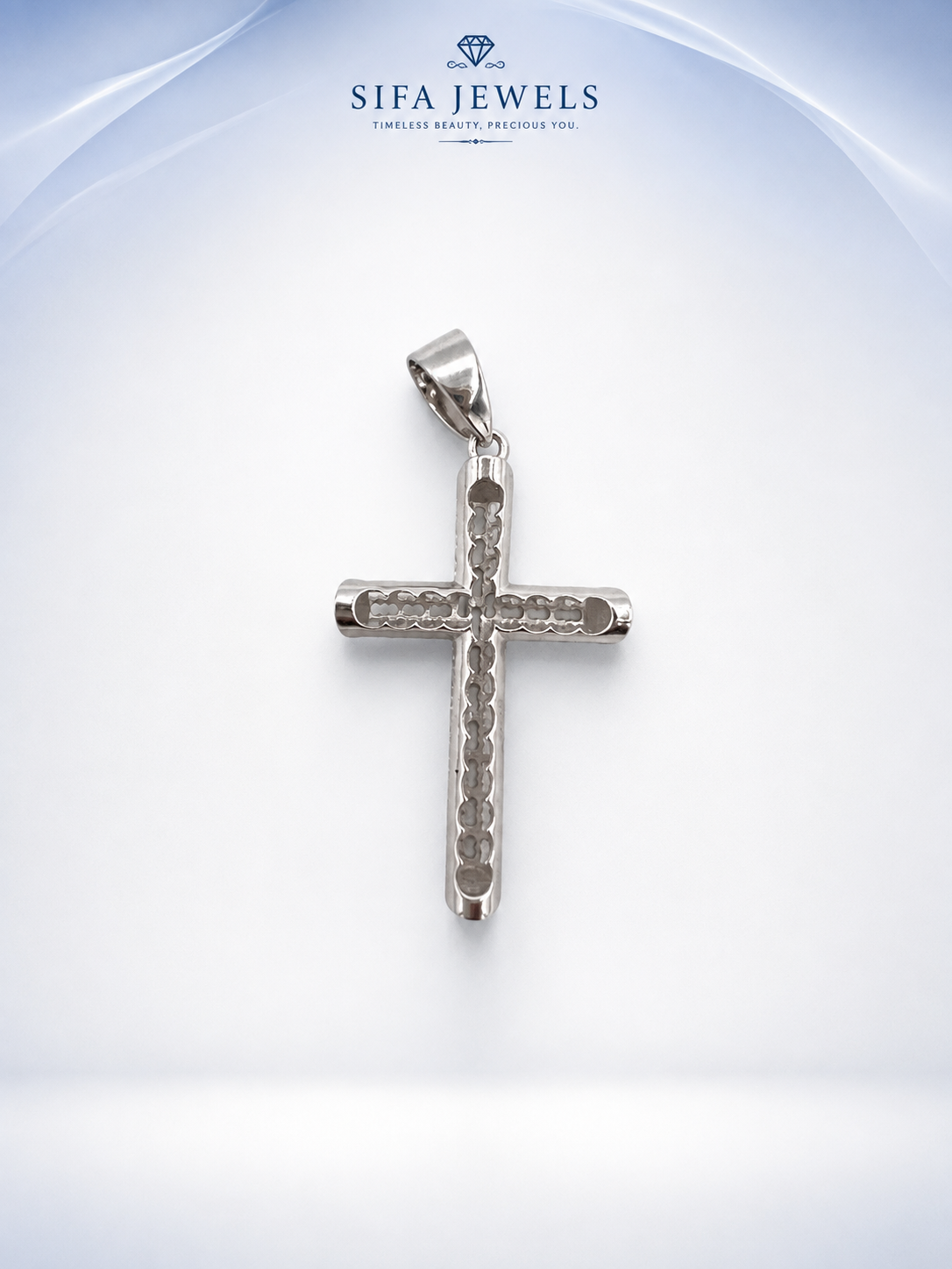 925 Sterling Silver Crucifix Cross Pendant