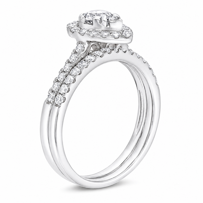 Diamond Bridal Ring Set