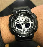 Gshock GA100BW-1A  | Casio watch USA