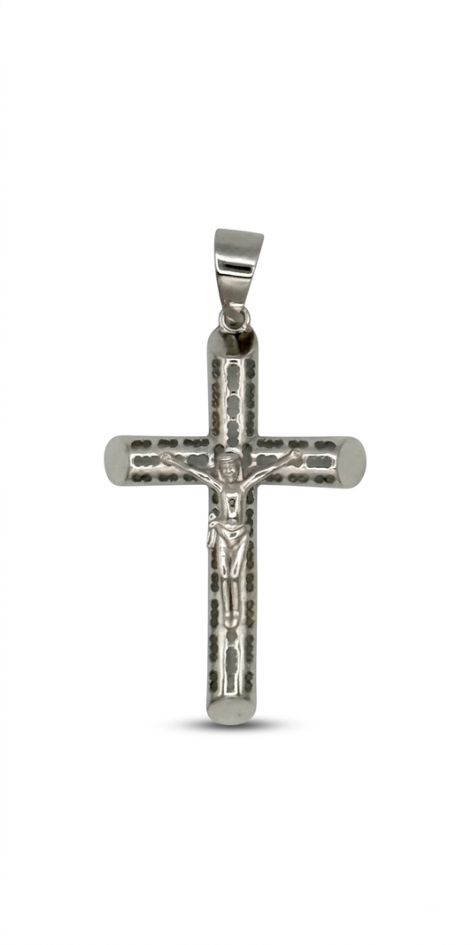 925 Sterling Silver Crucifix Cross Pendant