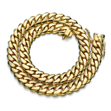 Stainless Steel Miami Cuban Chain Necklace