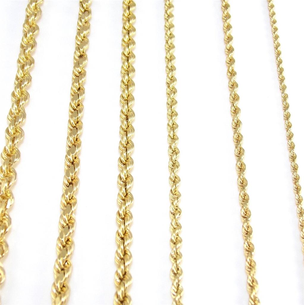 10K Rope Chain (Hollow)
