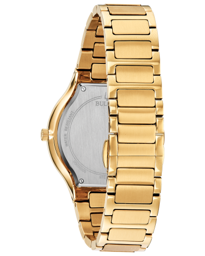 BULOVA Futuro Gold tone stainless steel