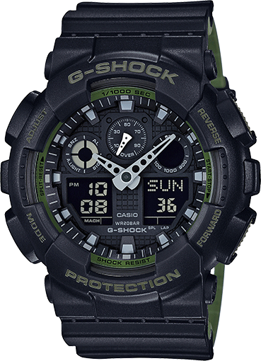 Gshock Casio GA-100L-1A  Military Series Watch