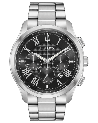 BULOVA New Wilton style with six-hand chronograph function