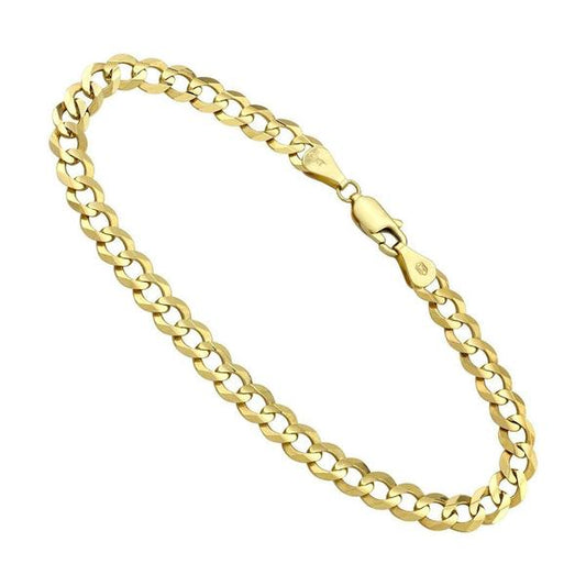 10K Curb Bracelet