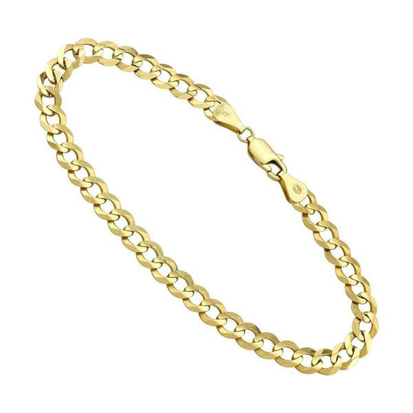 CURB LINK Gold Bracelets